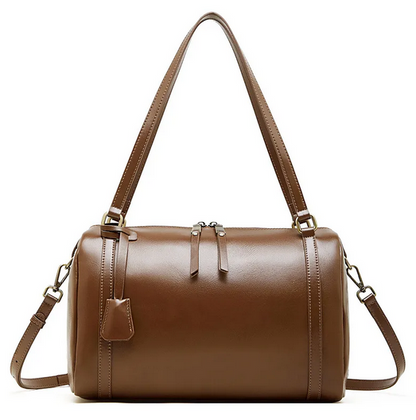 Le Vendôme – Sac Polochon en Cuir Lisse